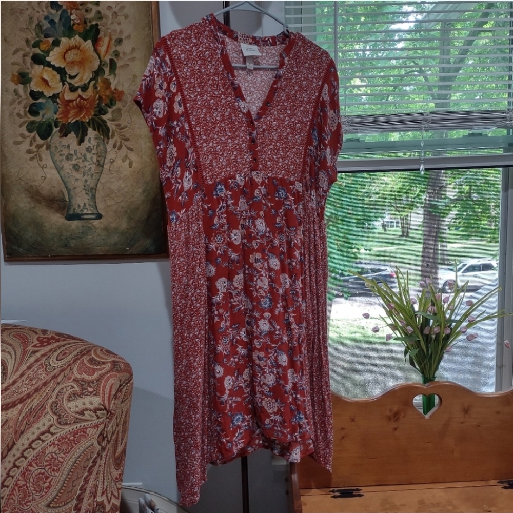 Knox Rose Boho Beautifully Cute Dress EUC